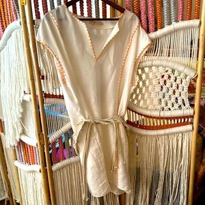 Tory Burch Linen Tunic/dress with pockets